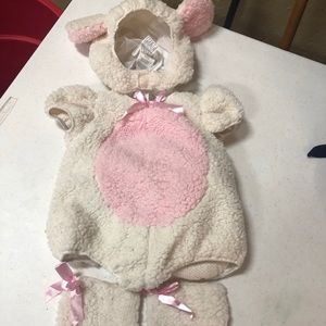 Girls lamb costume